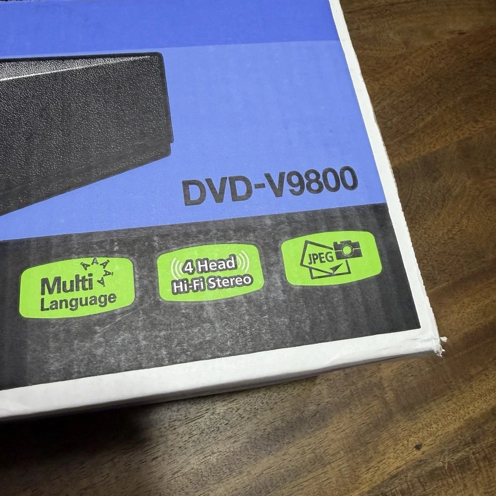 New Sealed - Samsung DVD-V9800 DVD VCR Combination Player Full HD HDMI
